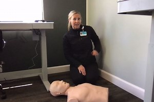 Hands-only CPR is quick to learn, easy to do, and can potentially save someone's life. This #CPRWeek, learn the basics from Molly Hallock, community benefit coordinator with Kettering Health. | Kettering Health