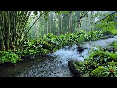 Sleep Instantly 🌙 River Sounds for Sleeping in a Natural River for Relaxation (No Music)