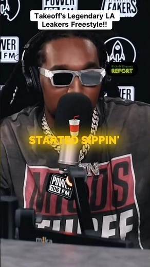 Unmatched Bars! 🚀 Takeoff’s Legendary LA Leakers Freestyle #takeoff #freestyle #laleakers #rap
