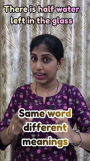 Same word different meanings "LEFT" daily used sentences. #commonwords #spokenenglish #dailyusewords