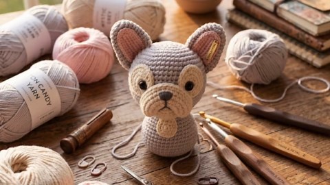 French Bulldog Crochet Pattern, Amigurumi Dog Tutorial (PDF Download) - Etsy