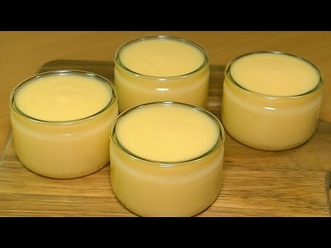 【Best】 Lemon Pudding | Lemon Custard Dessert Cream | No Gelatin! Quick & Easy!