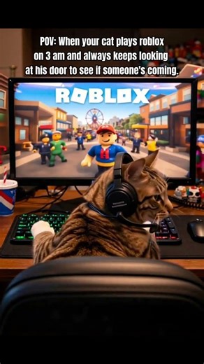Did your cat plays on the computer at 3am?😺🤖