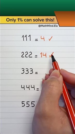 Can You Solve This Number Pattern? 🤯#shorts#maths #mathmind #mathpuzzle