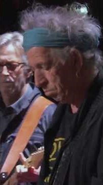 Keith Richards & Eric Clapton perform dynamic Key To The Highway New York 2013 pt1