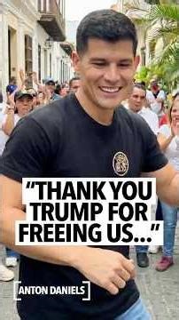 Venezuelans celebrate Trump capturing Maduro saying they are happy and relieved and Liberals upset