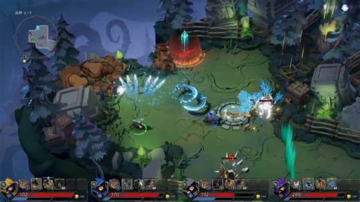 独家！父子本地4人合作《传说法师2》通关流程 Wizard of Legend 2 非常优秀的有新意的，俯视角高难度肉鸽ARPG地牢探索游戏。加强了，比一代更爽