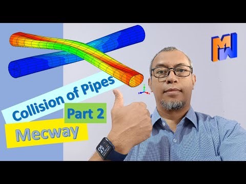 Mecway Tutorial Collision Two Pipes (Part 2)