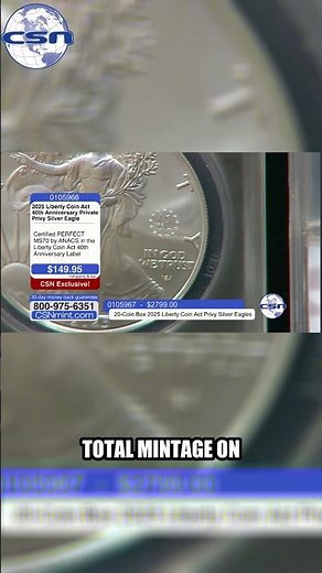 Limited Edition Alert Only 15,000 of These Silver Eagles Exist!