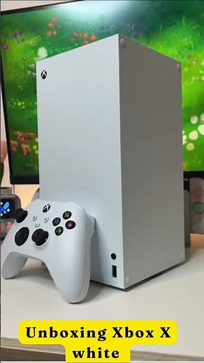 Xbox Series X White Digital Edition unboxing