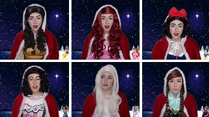 The link is in my bio: A Disney Princess Christmas Medley live on YouTube NOW! #disneychristmas #adisneyprincesschristmasmedley #georgiamerryjones #christmas #watch #view #newmedley #disneychristmastiktok