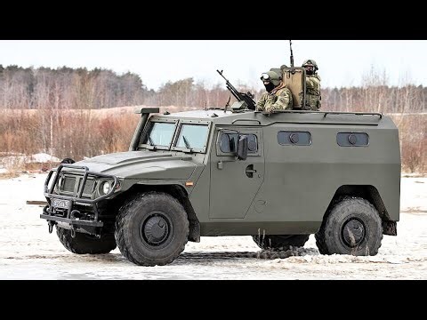 Russian Army Upgraded "Tigr All-Terrain Infantry Fighting Vehicle"