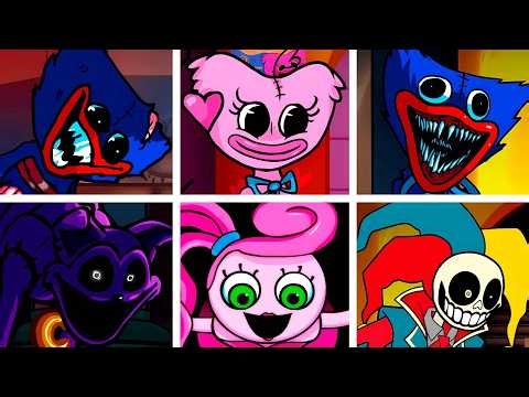 All the characters from Poppy Playtime sing in FNF 🎶 (Sleep Well, Playtime 2026, Playtime Redux)
