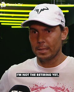🗣️"It’s not my last match, I’m not retired yet" Rafa Nadal says goodbye to Madrid but is fully focused on his path ahead 💪💪 | Tennis TV