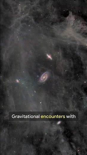 This Galaxy Is Exploding with Stars! #crixusastra #space #cigargalaxy