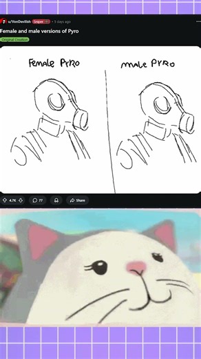 Female and Male Pyro