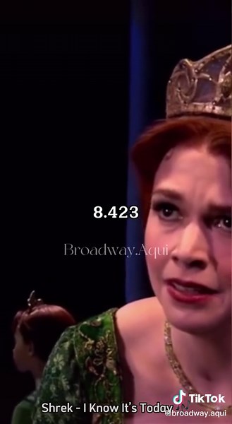 Atendendo pedidos @higsurtado: Shrek - I Know It’s Today 💚 mais alguém parecendo com a Fiona na vida? #shrek #broadway #musical #tradução #fiona