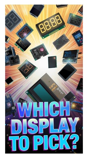 Confused 🤯 Which Display to Pick for Your IoT Project? Watch This!”#shortsfeed