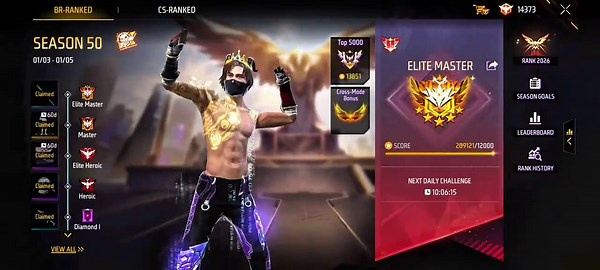 Free Fire: Unbeatable Rank Pushers & 200k Score