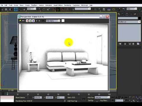 3ds max sample rendering tutorial