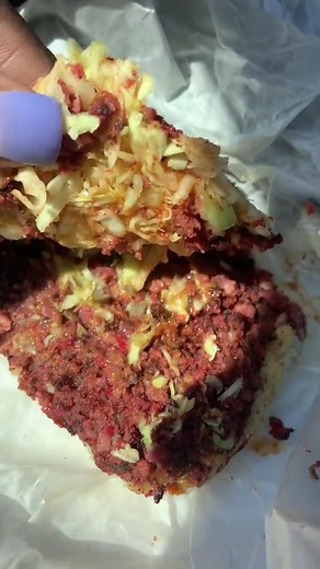 Delicious Smoked Sausage Sandwich at Big Apple Inn