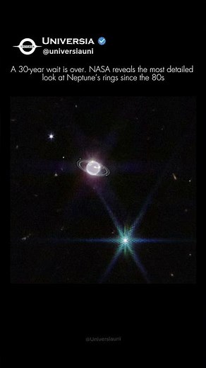 Neptune’s Rings Revealed! 🛰️💎