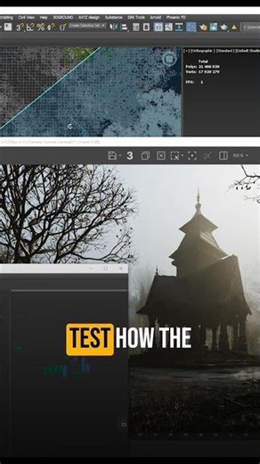 Volumetric box shape #3d #rendering