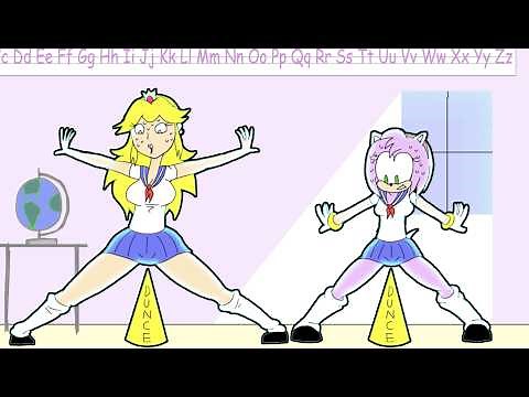 Amy and Peach go back to school!