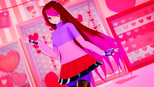 粉毛福利❤️长发少女贝蒂🐱【4K超清60帧】