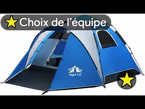🏆 TOP 3 TENTE POP UP 4 PERSONNE 2025 🏕️