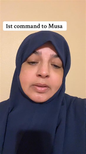 1st command to prophet Musa عليه السلام #Deen #islam #prophets | Ayesha Ikram