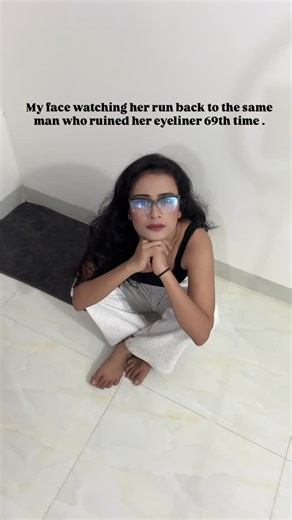 Nusrat Jahan Jerry | girl, at this point even waterproof mascara gave up on you. | Instagram