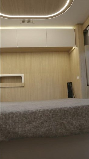 Hidden Murphy Bed On The Unity Rear Lounge #leisurevans