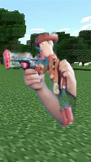 Sheriff Woody in Minecraft Game