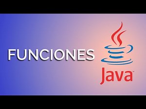 Las FUNCIONES en Java