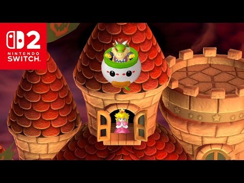 New Super Luigi U (Nintendo Switch 2) - 100% Walkthrough Part 8 Gameplay Peach's Castle & Bowser Jr