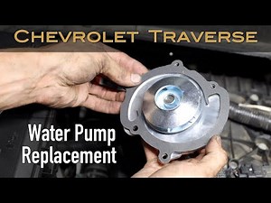 Water Pump Replacement the EASY way | 2009-2017 Chevrolet Traverse