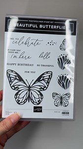 The Beautiful Butterflies die set from Stampin’ Up! has a die that cuts out butterfly-shaped cards! 🦋 It’s so cool, and I just love it! I was able to make a big pile of cards in a very short time using this awesome die set. Check it out! For all details and links for this project, please go to my made to Create with Lisa website, or comment BUTTERFLIES10 🦋 #madetocreatewithlisa #stampinupofficial #beautifulbutterflies #butterflydies #cardmaking #handmadewithlove | Made to Create with Lisa