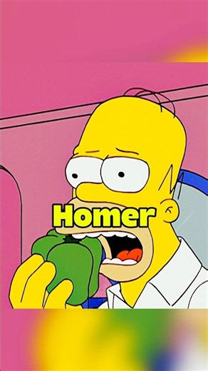 HOMER STARTS THE BELL PEPPER DIET!? #simpsons