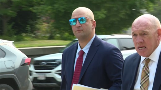 Ex-trooper Michael Proctor seen at courthouse amid hearings linked with 2021 murder case