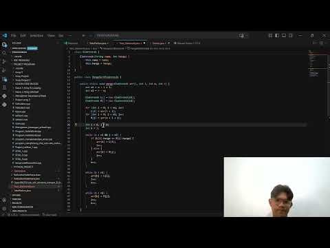 TUGAS PROJECT BAHASA JAVA, PEMROGRAMAN ARRAY LIST, MERGE SHORT, DAN BINARY SEARCH.