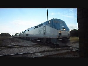 Amtrak & CSX Another Close Call At The Diamond From Inside Station