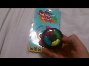 Unboxing Memory Maze Game