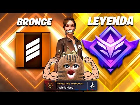 Así subí al RANGO MÁXIMO de LEYENDA en LOBO SOLITARIO en menos de 20 minutos😱 | Free Fire
