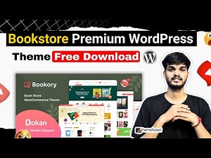 🔥Book Store Premium WordPress Theme Free Download ~ Bookory WooCommerce Bookstore Theme | Tutorial