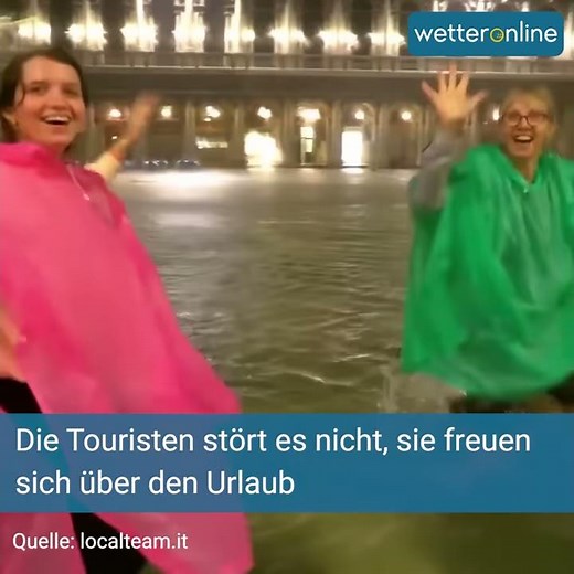 Hochwasser in Venedig (05.06.2020)