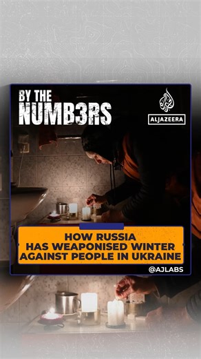 Russia has struck Ukraine's energy grid 2,500 times in four years, leaving millions without heat in freezing weather. Here's what we know ⤵ | Al Jazeera English