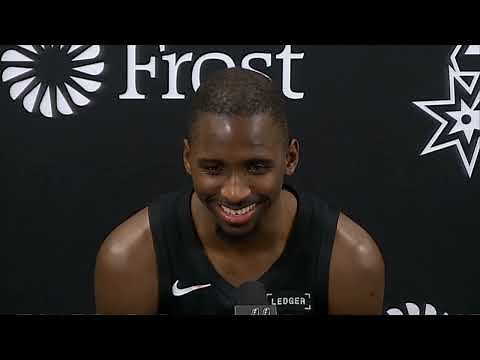 David Jones Garcia PostGame Interview | Atlanta Hawks vs San Antonio Spurs