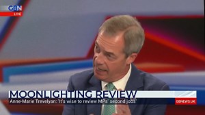 5.6K views · 323 reactions | Nigel Farage: 'Theresa May, the Conservative MP for Maidenhead, she in the last year has earned £842,526 giving speeches. My friend Donald Trump said he'd pay not to hear her speak.' | GB News | Facebook