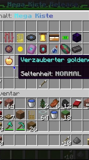 Die *MEGA KISTE* ist da auf MyMineSMP! #shorts #minecraft #update